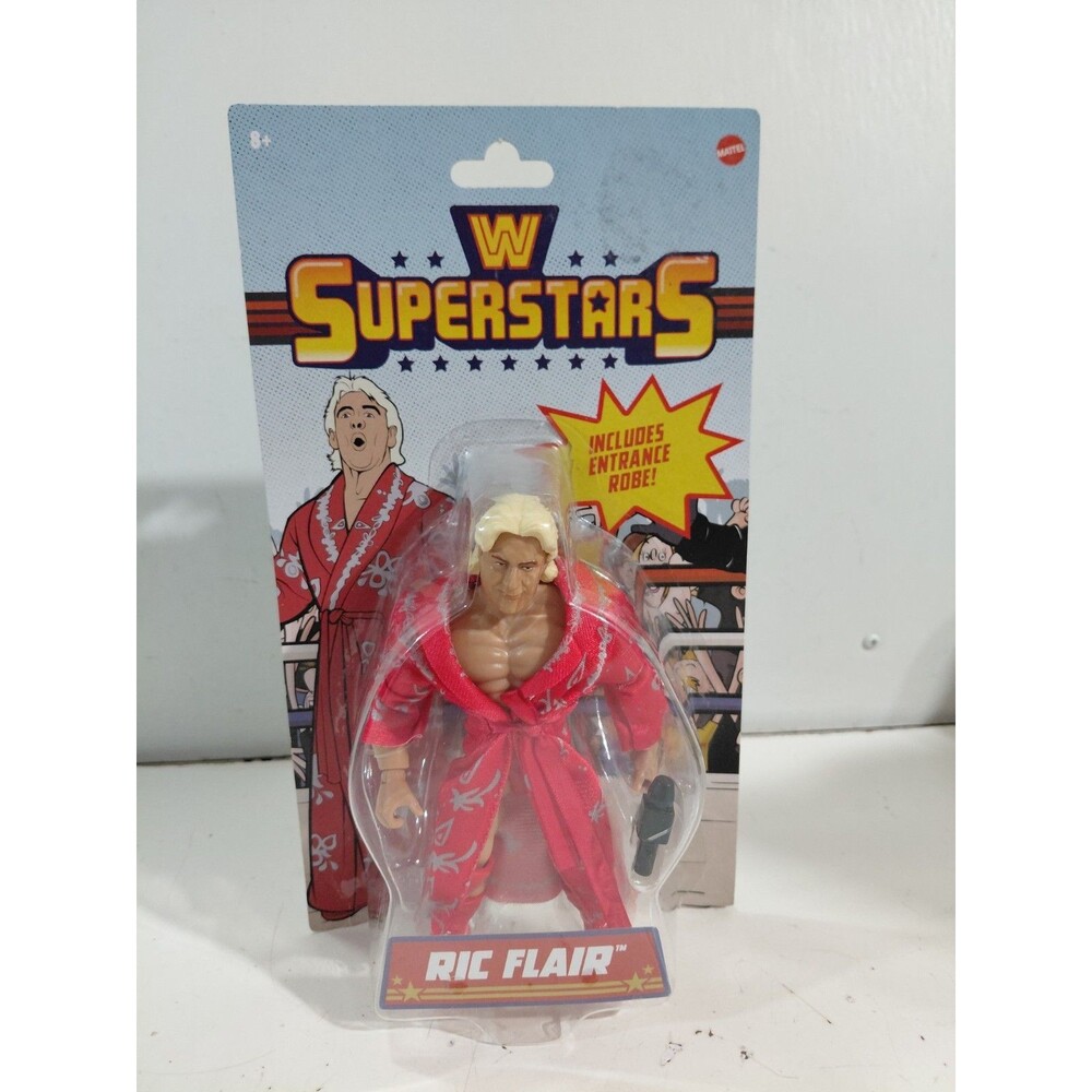 Mattel WWF/E Superstars Ric Flair Wrestling Action Figure w/box
